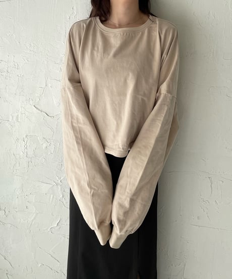 Long sleeve loose tee