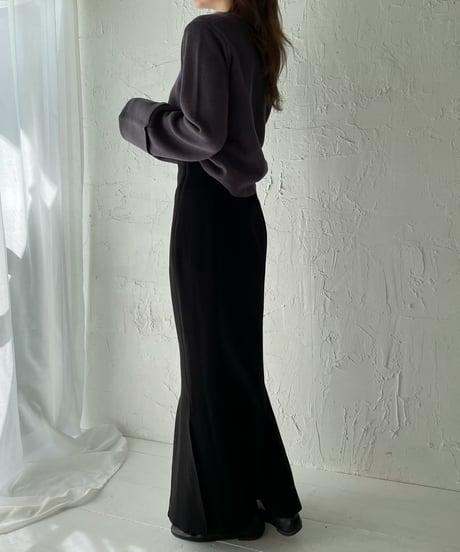 Side slit mermaid skirt