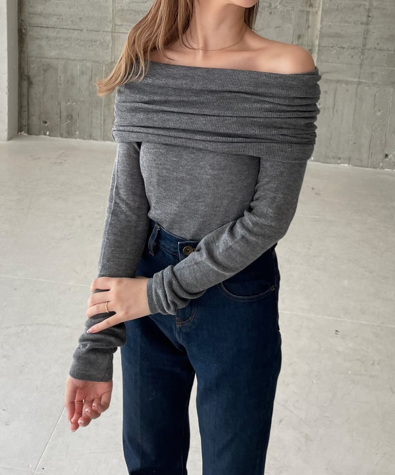 トップス vallan sheer gather off shoulder tops Sheer Gather Off Shoulder Tops – VALLAN