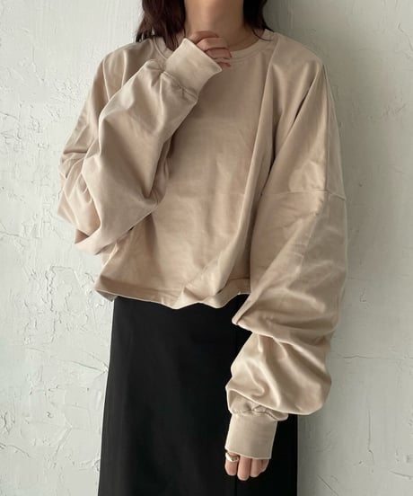 Long sleeve loose tee