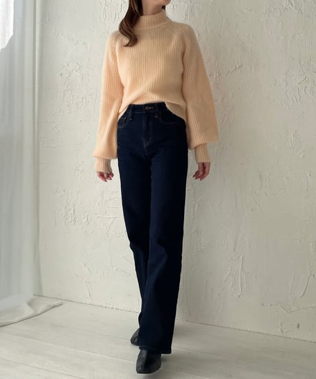 Mohair balloon knit