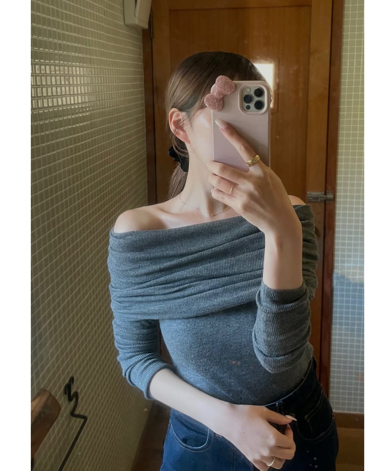 Gather offshoulder tops | Ermé