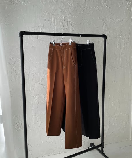 Stitch center press pants