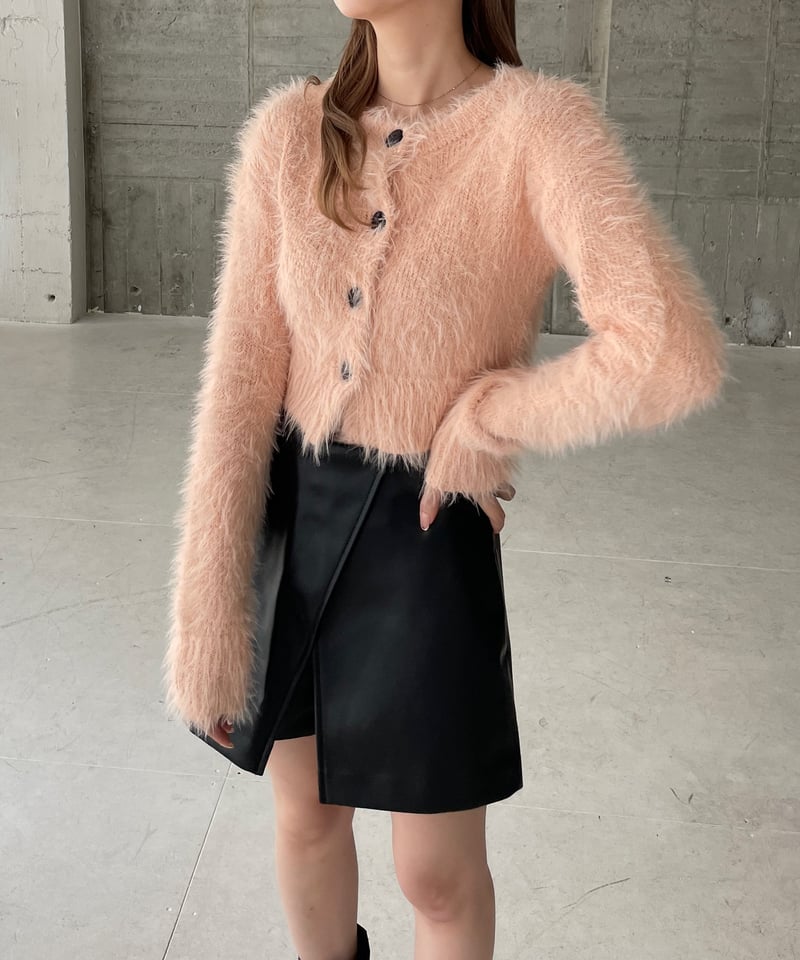 値下げ♡完売　新品　ella shaggy jacquard blouson 値下げ♡完売 新品 ella shaggy jacquard blouson