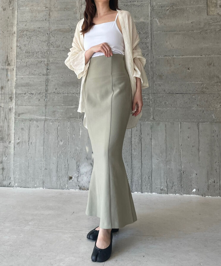 SENEE slit mermaid skirtスリットマーメイドスカート スカート slit mermaid skirt（スリットマーメイドスカート