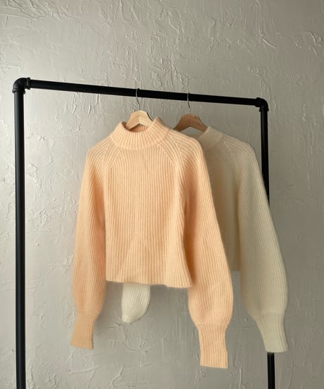 Mohair balloon knit