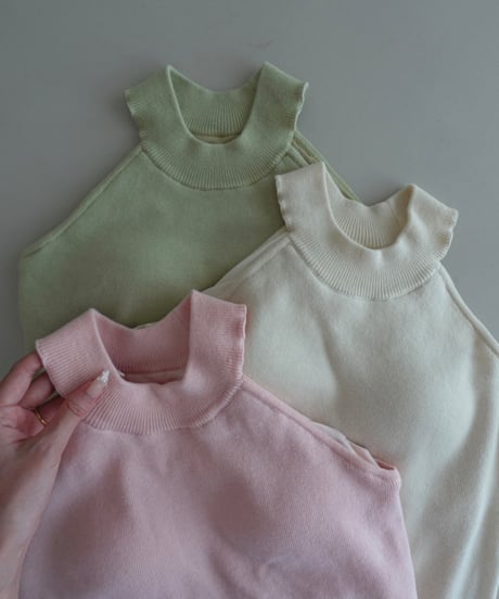 【予約】Amesuri knit tank