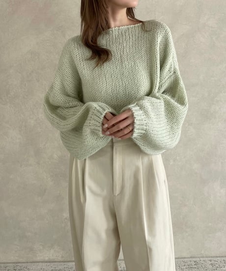 Loose spring knit