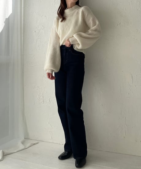 Mohair balloon knit