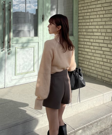 Mohair balloon knit