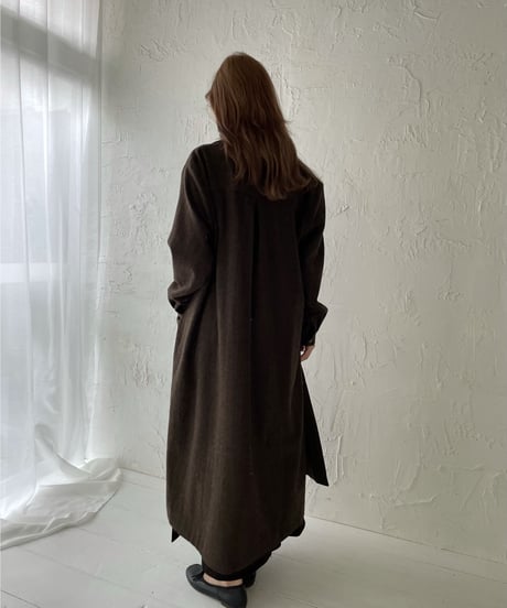 Tweed long coat