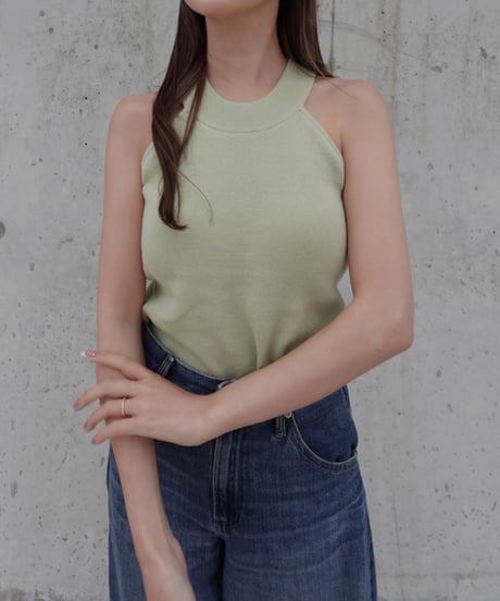 【予約】Amesuri knit tank