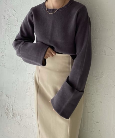 Double face sweater