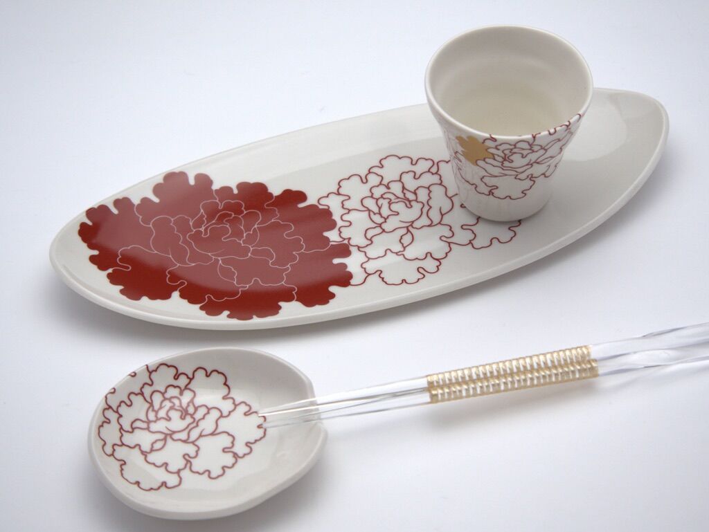 赤牡丹のフリーカップ F−1 | 祈りを宿す器 美命mikoto — Vessels of