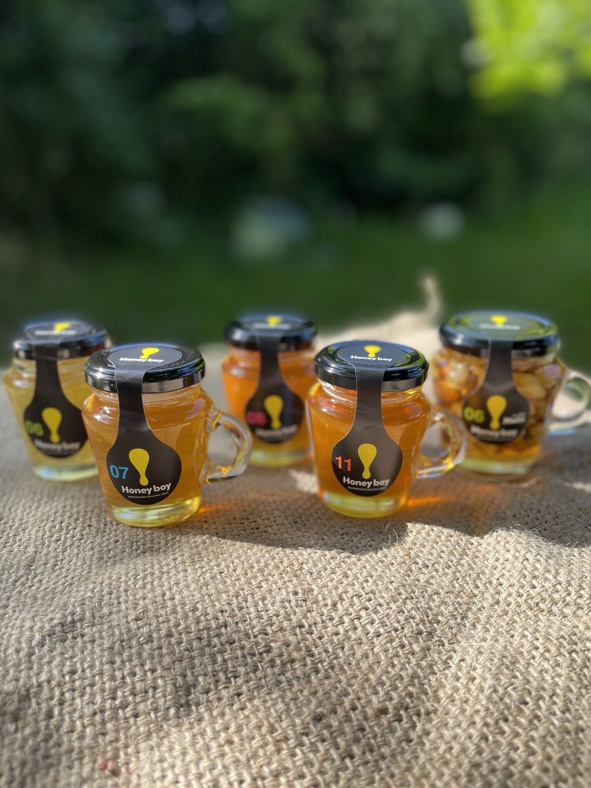 月花で選べる！国産天然生はちみつ【HoneyBoy】1瓶【08】8月採蜜