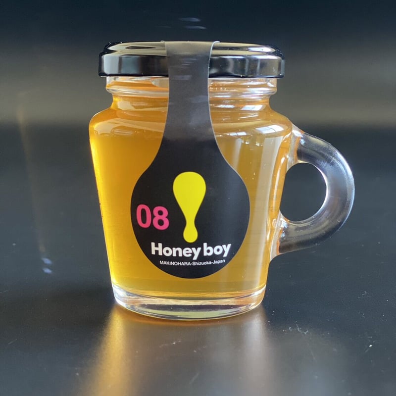 月花で選べる！国産天然生はちみつ【HoneyBoy】1瓶【08】8月採蜜 