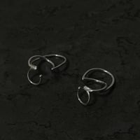 silver925 ear cuff009