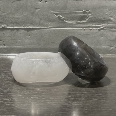 bangle002 White marble