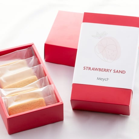 【伊豆紅ほっぺ使用】STRAWBERRY SAND(ストロベリーサンド）
