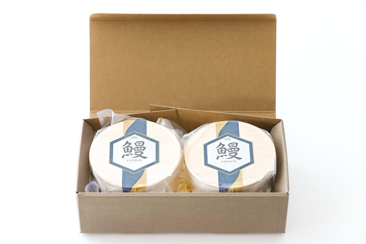 静岡三島名物の鰻おこわセット【冷凍】 2個入 | みしまプラザホテル