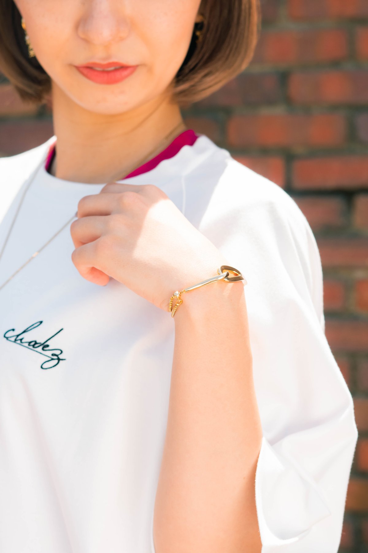 Circle of wisdom Bracelet シルバー×ゴールド Circle of wisdom Bracelet シルバー×ゴールド