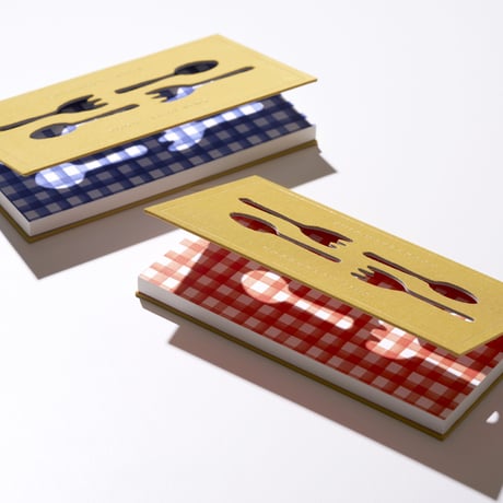 CHIP NOTE＆BOOK「CUTLERY」カトラリー・オレンジ