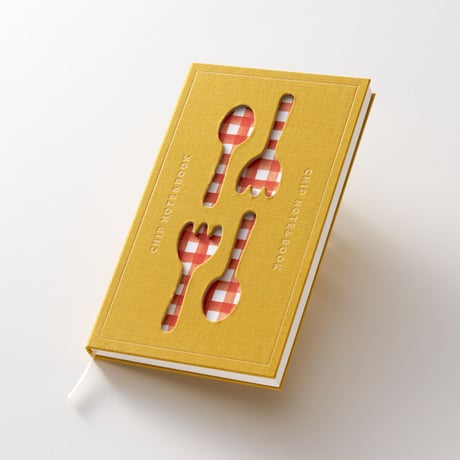 CHIP NOTE＆BOOK「CUTLERY」カトラリー・オレンジ