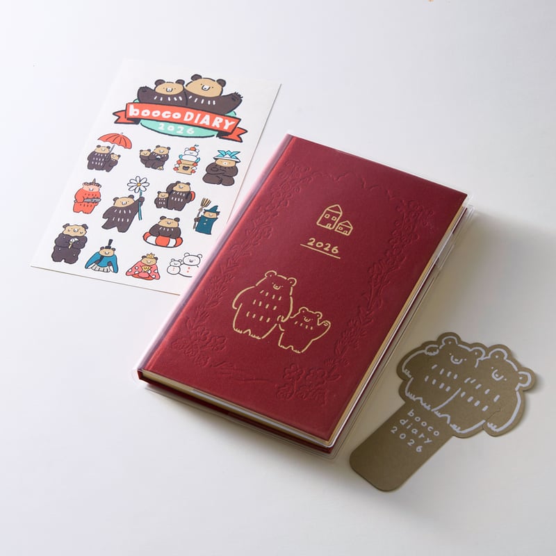 booco 2026 Diary おさんぽ | boocoオンラインショップ