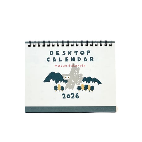 【特典付き２冊セット】masao takahata 2026 CALENDAR（卓上＆壁掛け２冊セット）