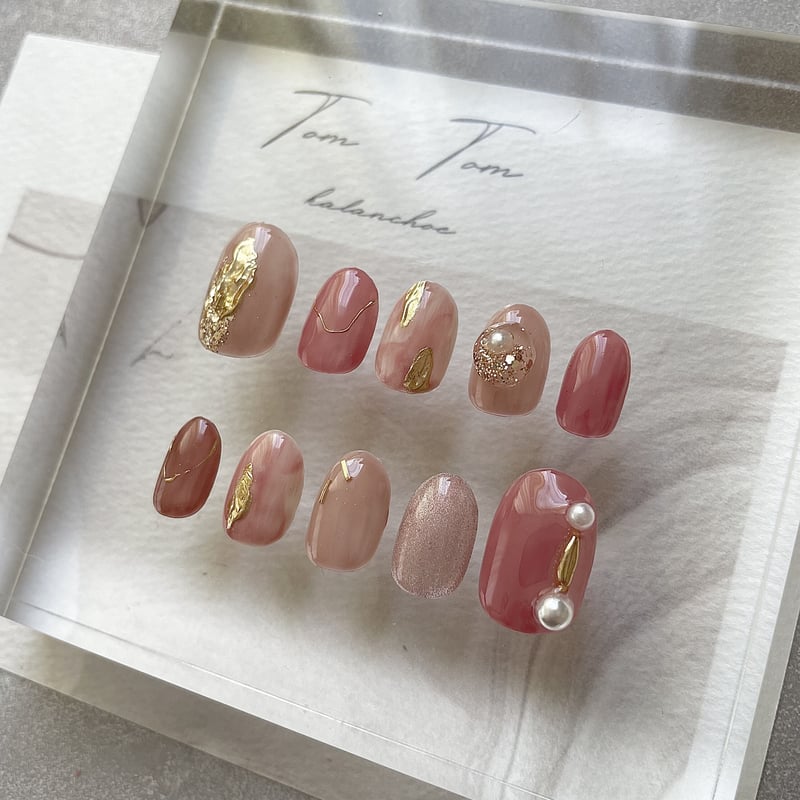 ネイルチップオーダー　78h様 ネイルチップ No.78 | Lchra