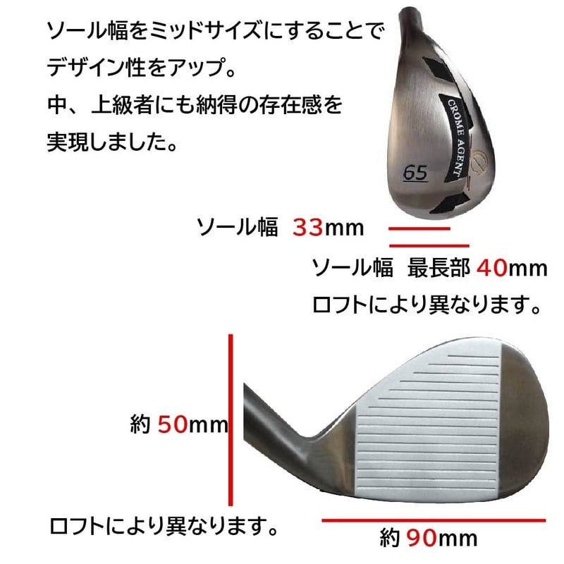 お試し期間限定価格 ゴルフ クラブ ウェッジ ステンレスヘッド