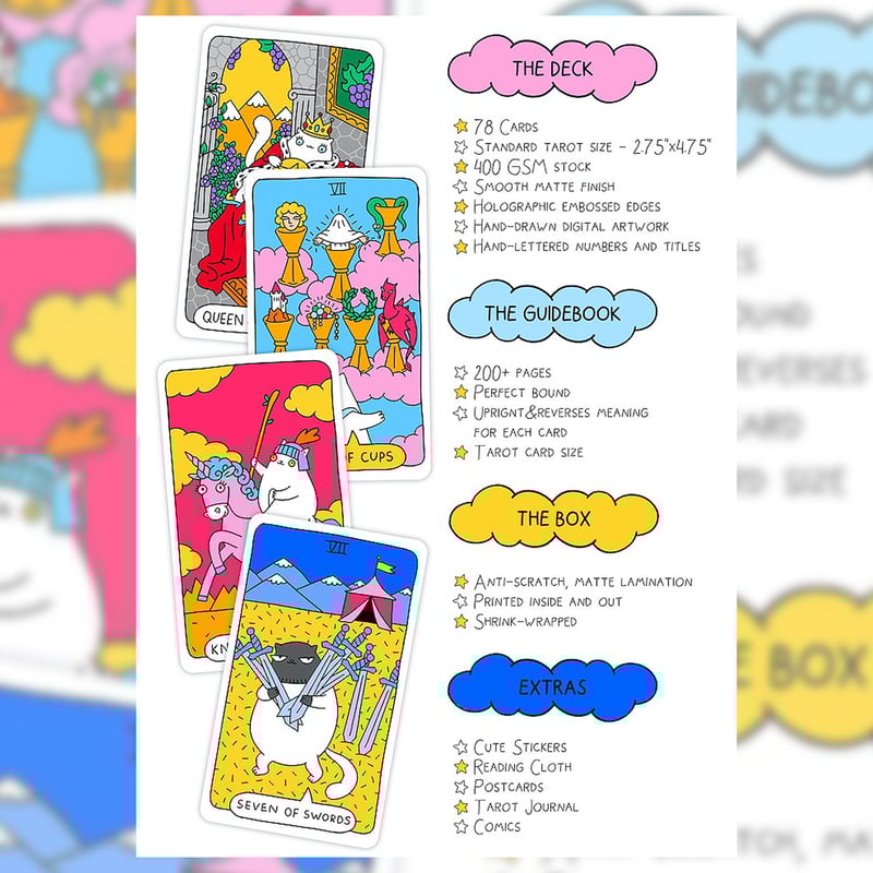 Paws Tarot Deck【タロットカード】 | musemuse