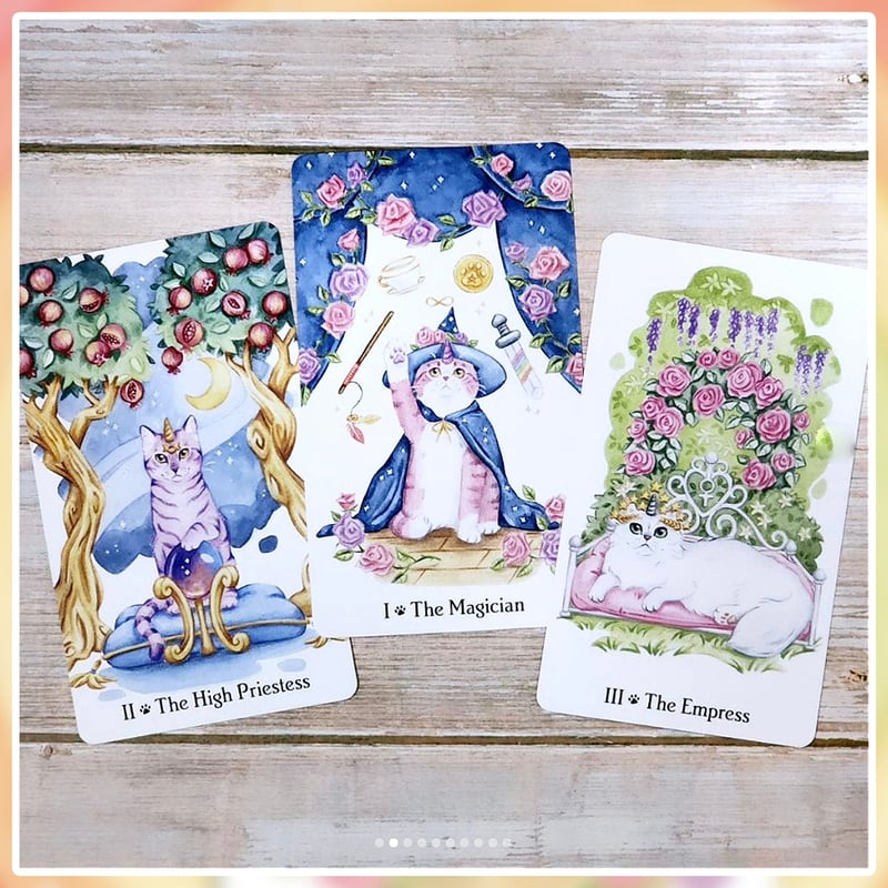 予約商品】Caticorn Tarot【タロットカード】 | musemuse