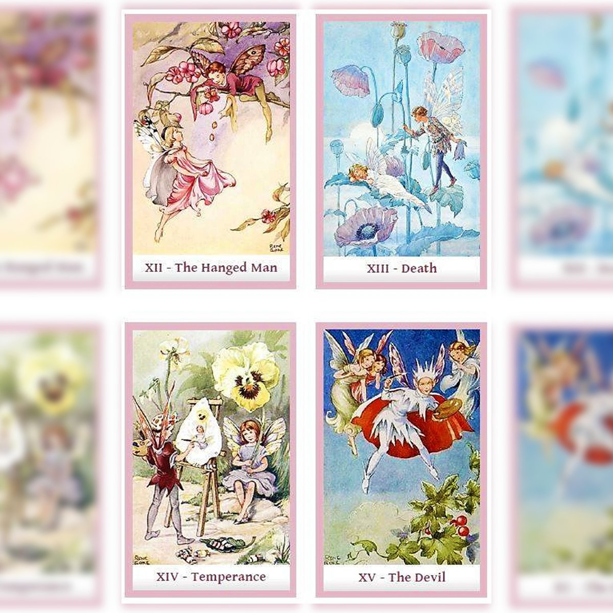 洋書 Fairy Land tarot deck Fairy Land Tarot Deck. Vintage