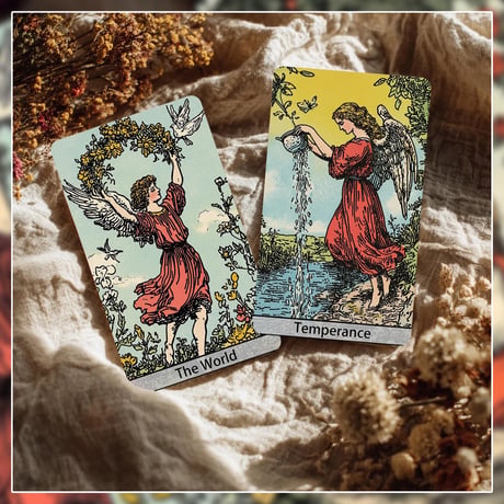 Line Reverie Tarot Deck【タロットカード】