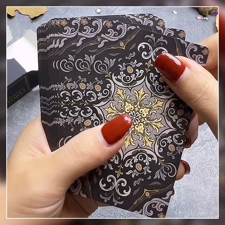 【ミニサイズ】Moonshadow Floral Vow Tarot【タロットカード】