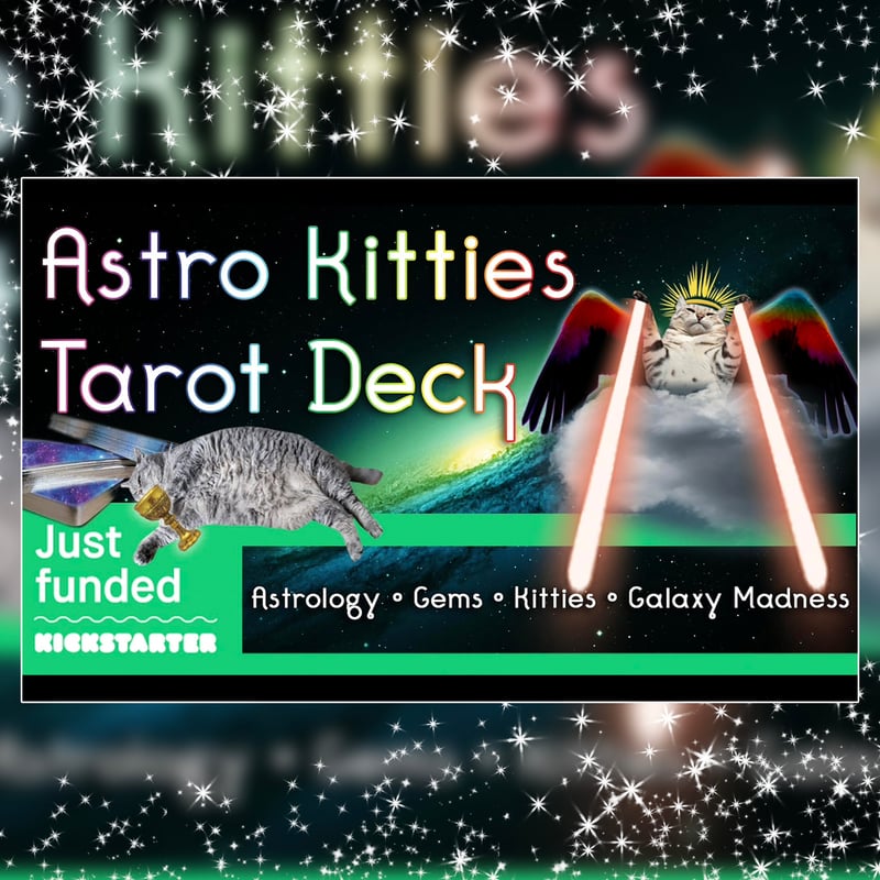 【正規品】　Astro Kitties Tarot Deck タロット　キャット 予約商品】Astro Kitties Tarot Deck【タロットカード】 | musemuse