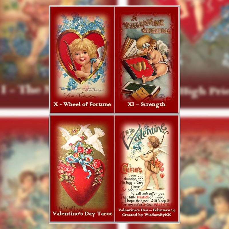 予約商品】Valentine's Day Tarot Deck【タロットカード】 | mus