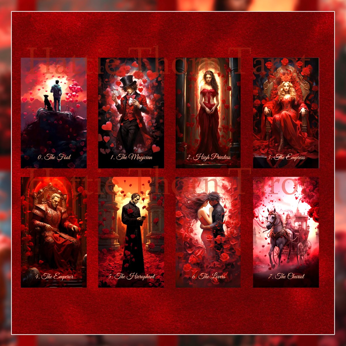 Scarlet Rose Tarot【タロットカード】 | musemuse