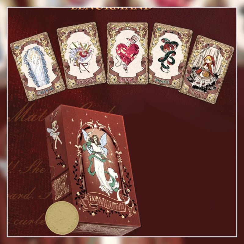 【正規品ルノルマンカード】超美麗✨海外インディーズ✨フェアリーダストルノルマン 予約商品】Fairy Tale Dream Lenormand【ルノルマンカード】 | mu