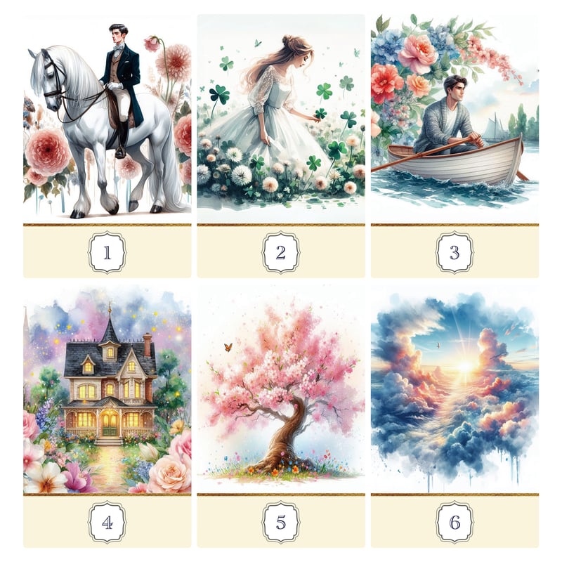 Watercolor Lenormand【ルノルマンカード】 | musemuse