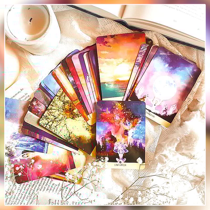 フランス語】Le Divin oracle de Gaïa【オラクルカード】 | musemuse