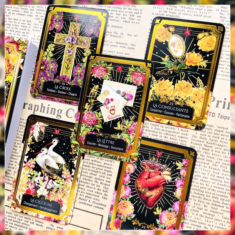 Lucky Deer Nai 秘密花園 カード付き プティルノルマンの秘密の庭カード｜正規輸入品 | タロクル｜TaroCle