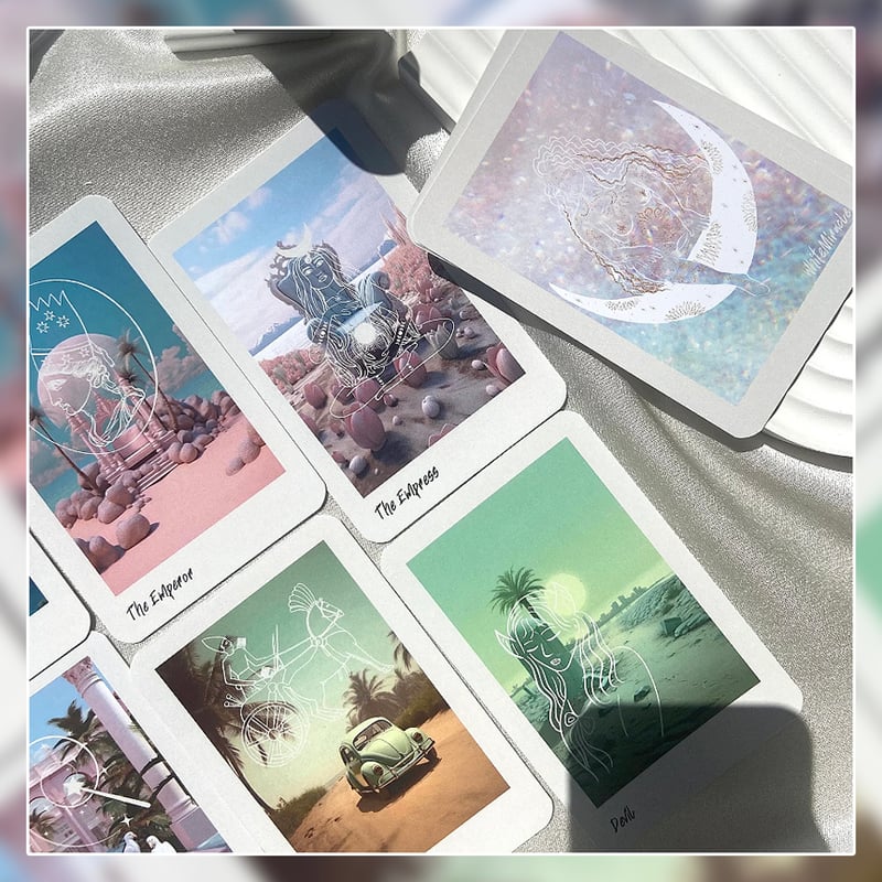 White Miracle Tarot Deck【タロットカード】 | musemuse