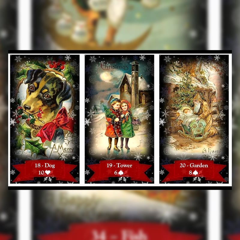 Christmas Lenormand【ルノルマンカード】 | musemuse