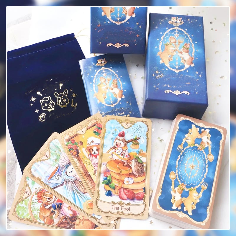 【タロットカード】Animal & Food Tarot Card【輸入正規品】 アニマルフードタロット[ Animal & Food Tarot Card ] 海外版