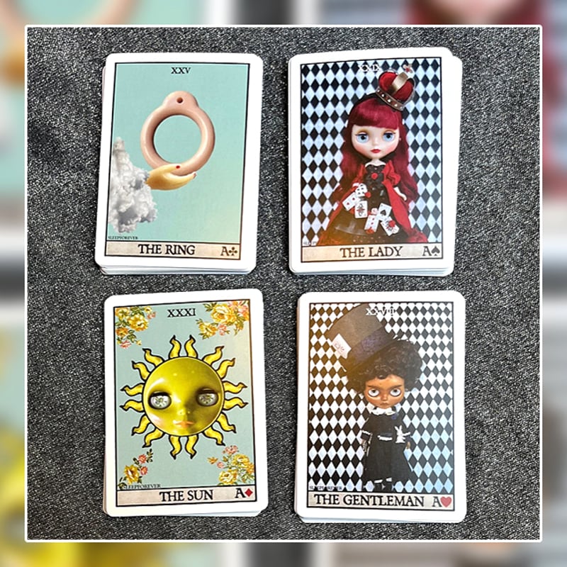 予約商品】【ミニサイズ】Mini Blythe Doll Photo LENORMAND C