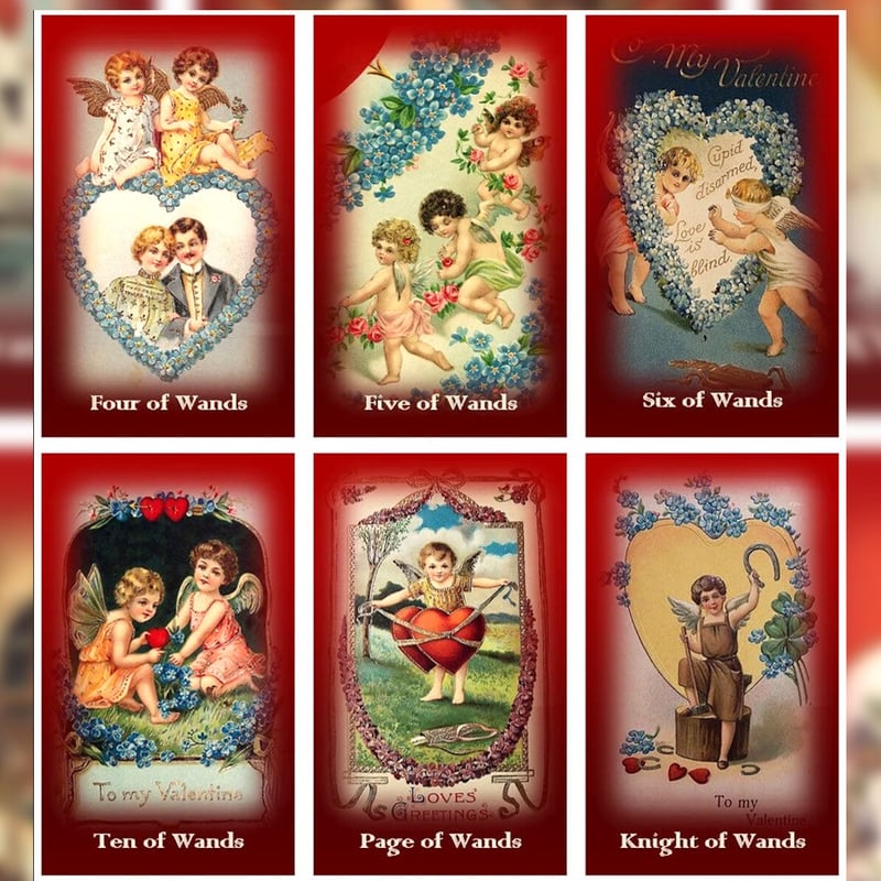 予約商品】Valentine's Day Tarot Deck【タロットカード】 | mus