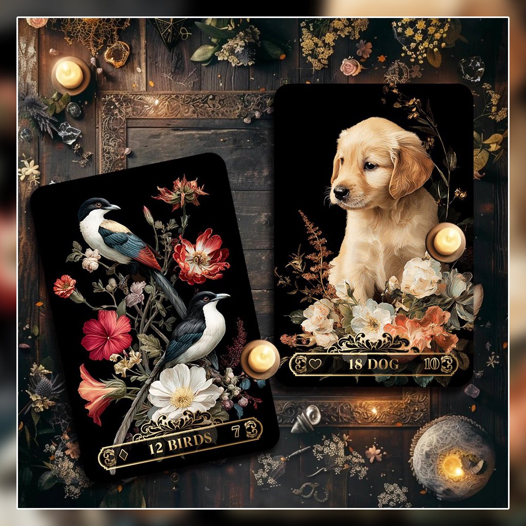 花の季節のルノルマン【ルノルマンカード】 | musemuse