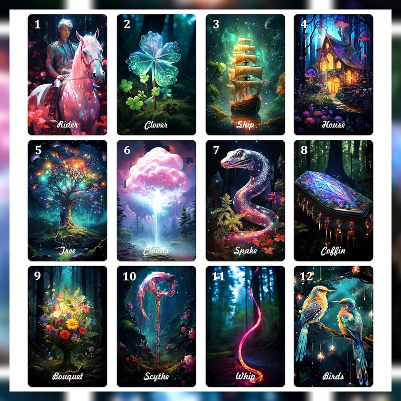 予約商品】Magic Forest Lenormand【ルノルマンカード】 | musemuse